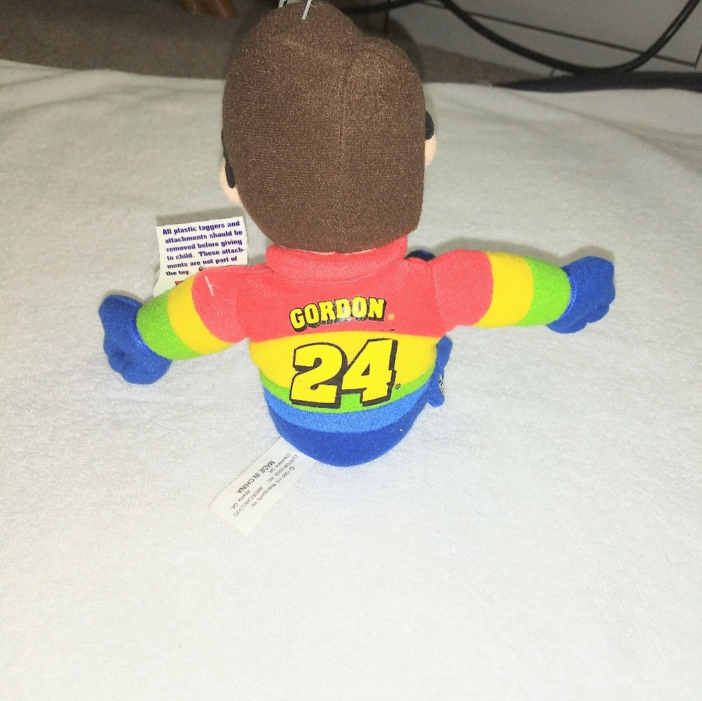 Cool bean racing driver Jeff Gordon plush toy - Picture 4 of 4